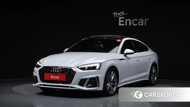 Audi A5 (F5) 2023 Белый из Кореи