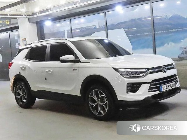 Ssangyong Beautiful Korando 2022 Белый из Кореи