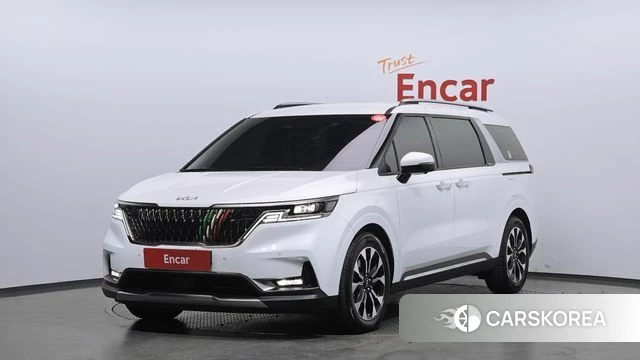 Kia Carnival 4th generation 2023 Белый из Кореи