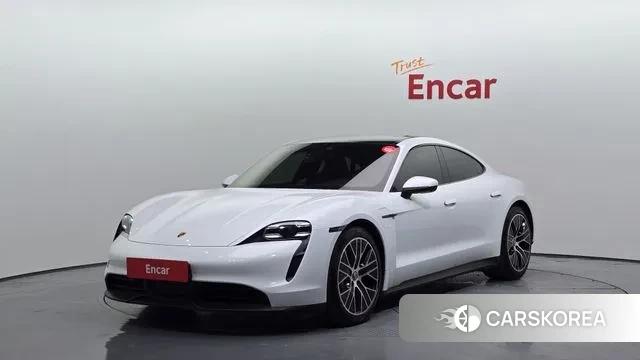 Porsche Taycan 2020 Белый из Кореи