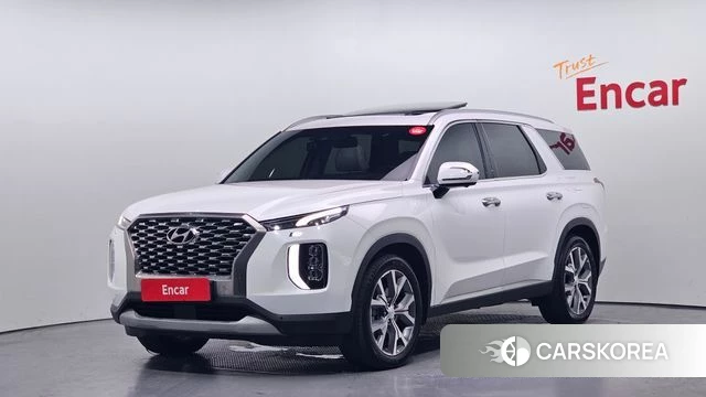 Hyundai Palisade 2022 Белый из Кореи