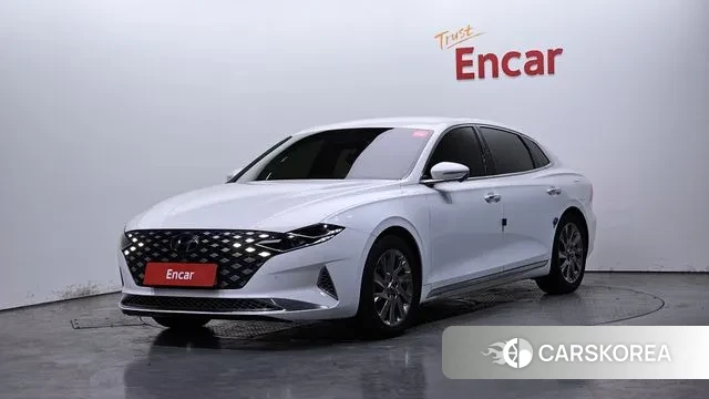 Hyundai The New Grandeur IG Hybrid 2020 Белый из Кореи