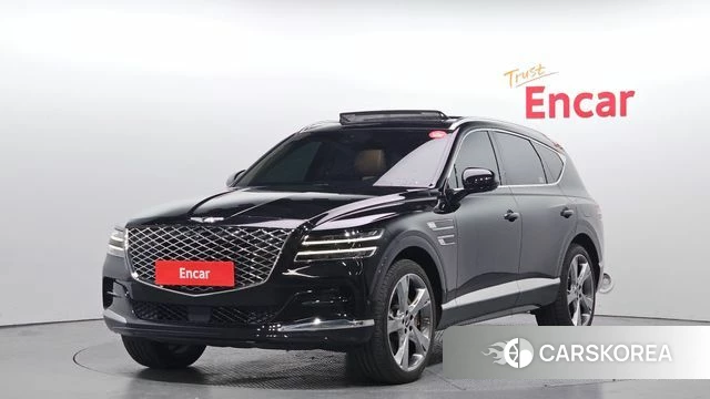 Genesis GV80 2022 Черный из Кореи