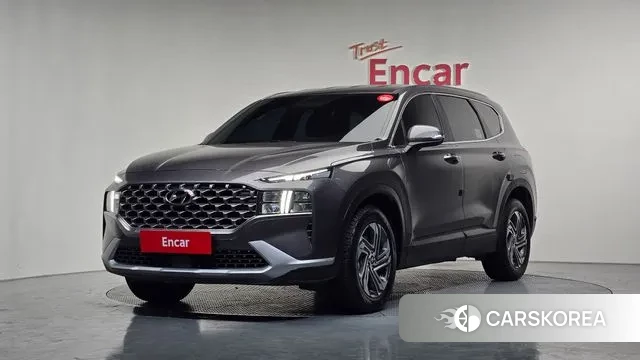 Hyundai The New Santa Fe 2022 Серый из Кореи