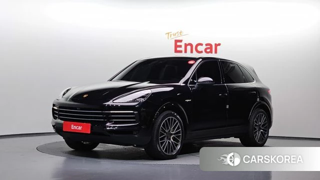 Porsche Cayenne (PO536) 2020 Черный из Кореи