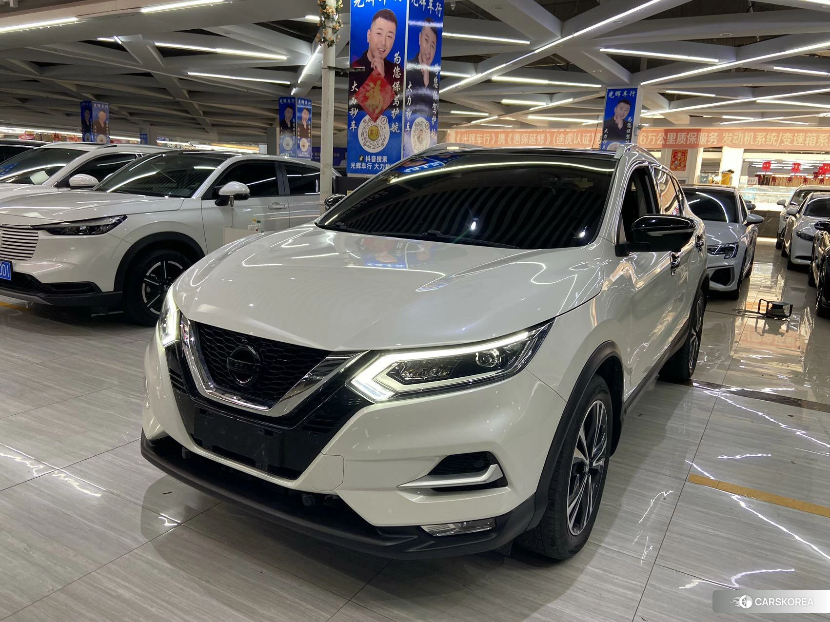 Nissan Qashqai 2021 Белый из Китая