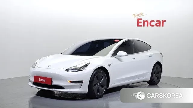 Tesla Model 3 2019 Белый из Кореи