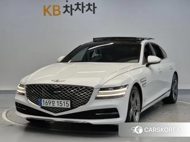 Genesis G80 (RG3) 2021 Белый из Кореи