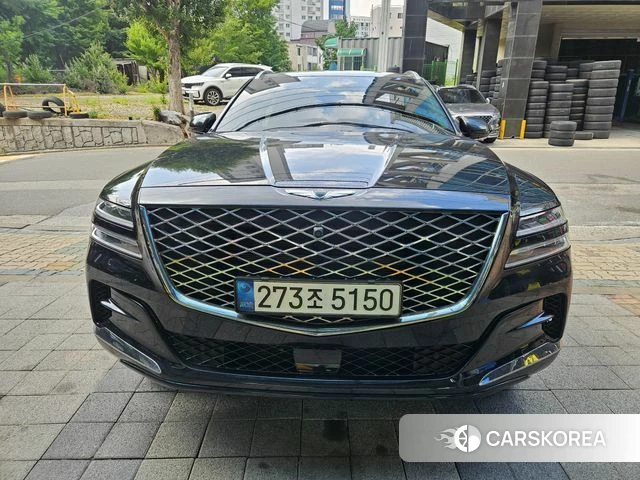 Genesis GV80 2022 Черный из Кореи