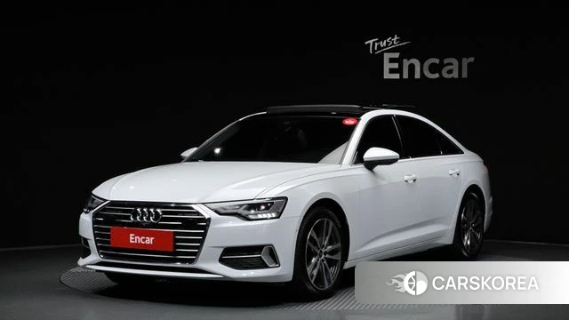 Audi A6 (C8) 2022 Белый из Кореи