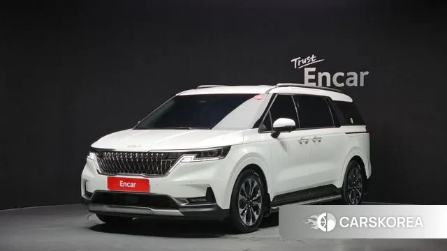 Kia Carnival 4th generation 2023 Белый из Кореи