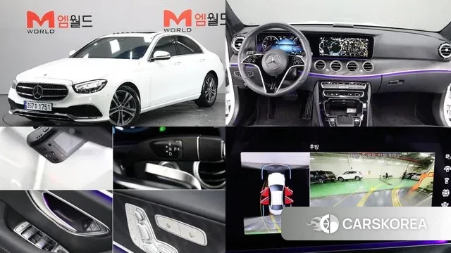 Mercedes-Benz E-Class W213 2023 Белый из Кореи