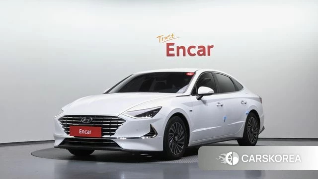 Hyundai Sonata Hybrid (DN8) 2019 Белый из Кореи