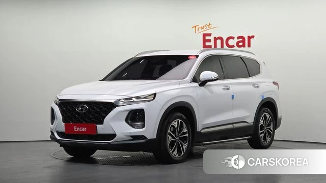 Hyundai Santa Fe TM 2018 Белый из Кореи