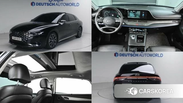 Hyundai The New Grandeur IG 2022 Черный из Кореи