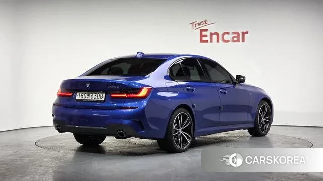 BMW 3 Series (G20) 2020 Синий из Кореи