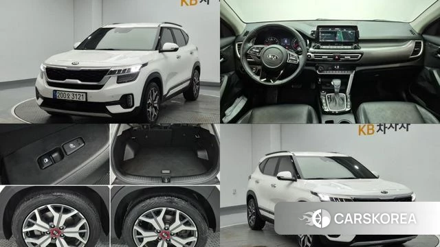 Kia Seltos 2021 Белый из Кореи
