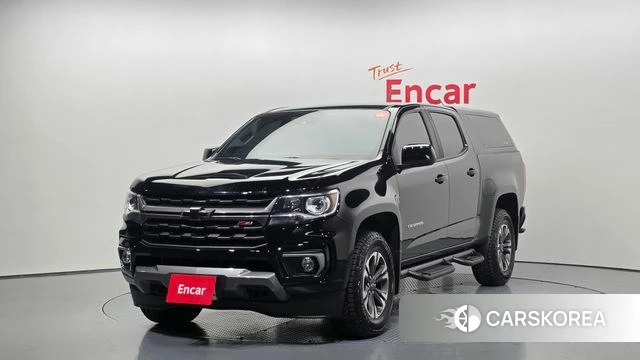 Chevrolet (GM Daewoo) Real New Colorado 2021 Черный из Кореи