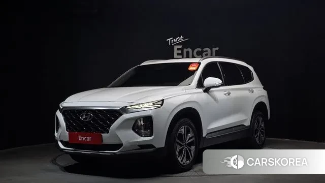Hyundai Santa Fe TM 2019 Белый из Кореи