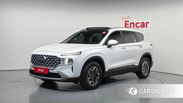 Hyundai The New Santa Fe 2021 Белый из Кореи