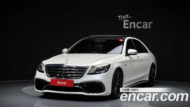 Mercedes-Benz S-Class W222 2020 Белый из Кореи