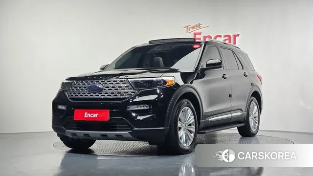 Ford Explorer 6th Generation 2022 Черный из Кореи