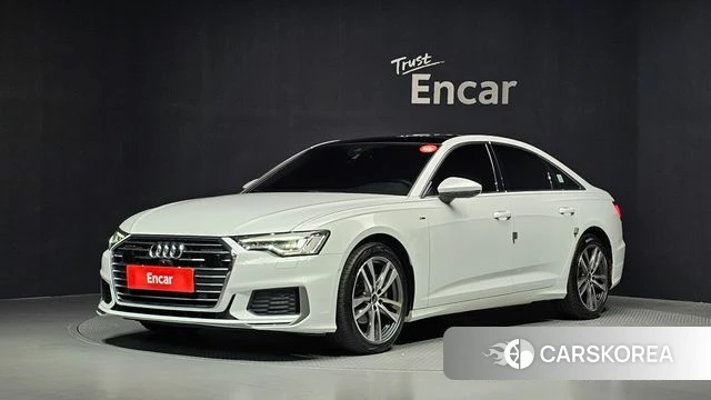 Audi A6 (C8) 2022 Белый из Кореи
