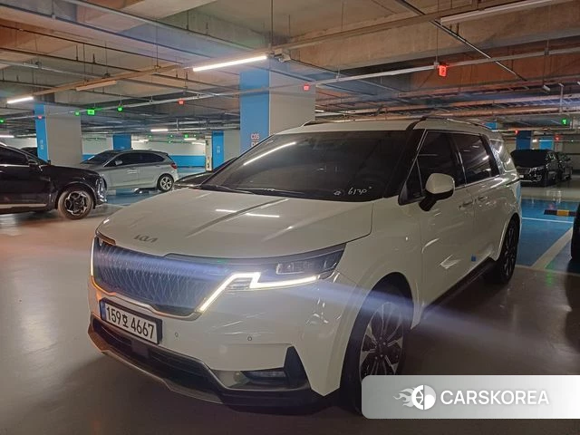 Kia Carnival 4th generation 2022 Белый из Кореи