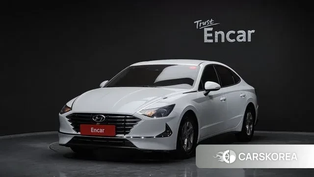 Hyundai Sonata (DN8) 2019 Белый из Кореи