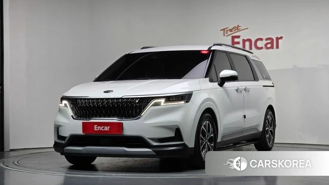 Kia Carnival 4th generation 2021 Белый из Кореи