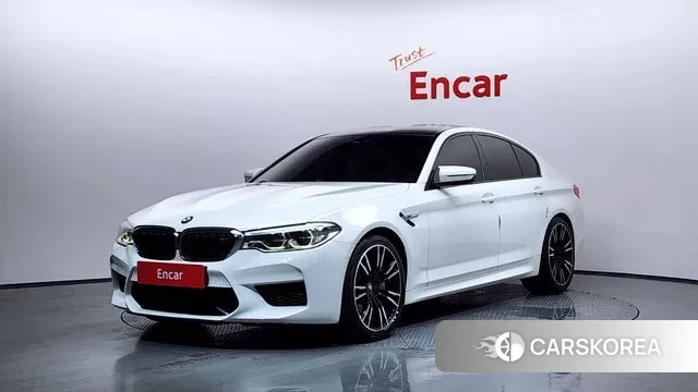 BMW M5 (F90) 2019 Белый из Кореи