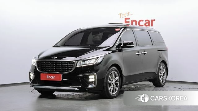 Kia The New Carnival 2018 Черный из Кореи