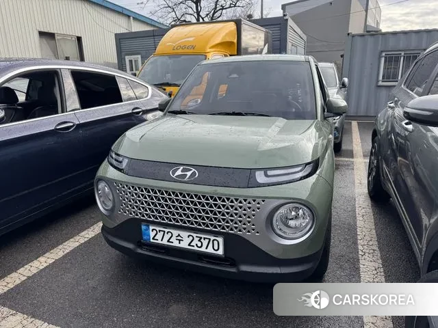 Hyundai Casper 2021 Светло-зеленый из Кореи