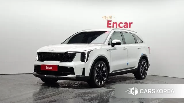 Kia The New Sorento 4th Generation 2023 Белый из Кореи