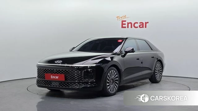 Hyundai Grandeur Hybrid (GN7) 2023 Черный из Кореи