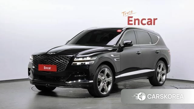 Genesis GV80 2021 Черный из Кореи