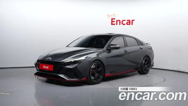 Hyundai Avante (CN7) 2023 Серый из Кореи