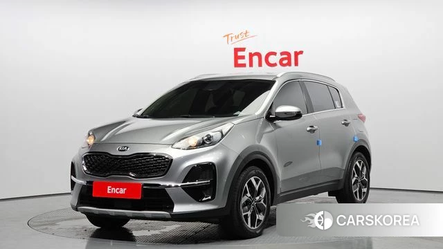 Kia Sportage The Bold 2021 Серебристо-серый из Кореи