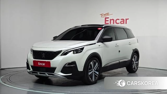 Peugeot 5008 second generation 2018 Белый из Кореи