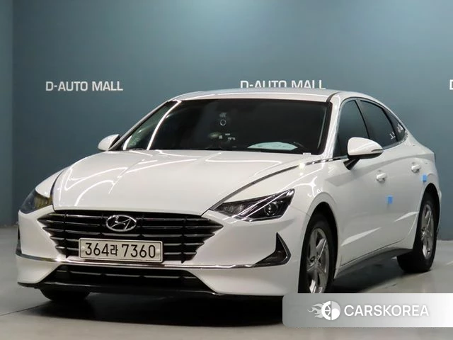 Hyundai Sonata (DN8) 2019 Белый из Кореи