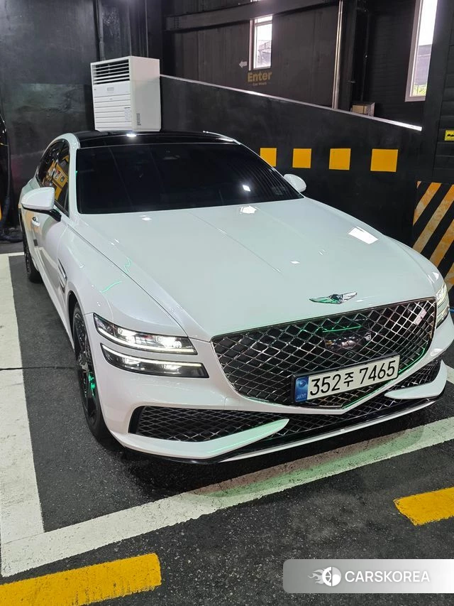 Genesis G80 (RG3) 2022 Белый из Кореи