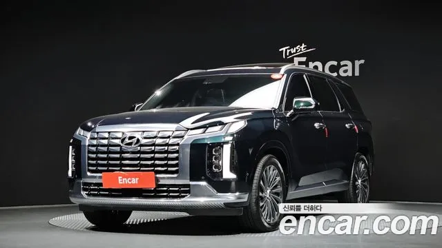 Hyundai The New Palisade 2023 Темно-зеленый из Кореи