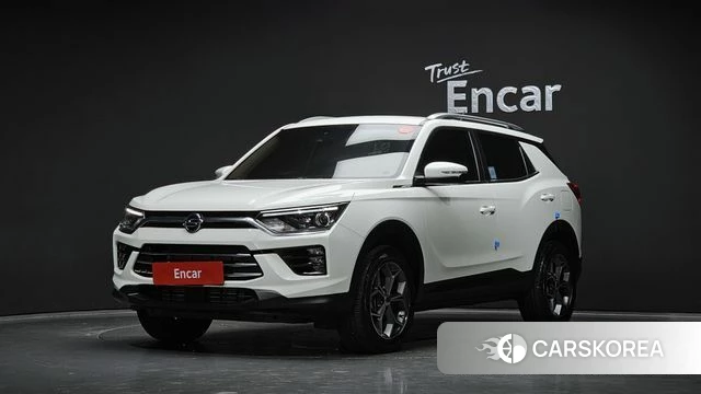 Ssangyong Beautiful Korando 2022 Белый из Кореи