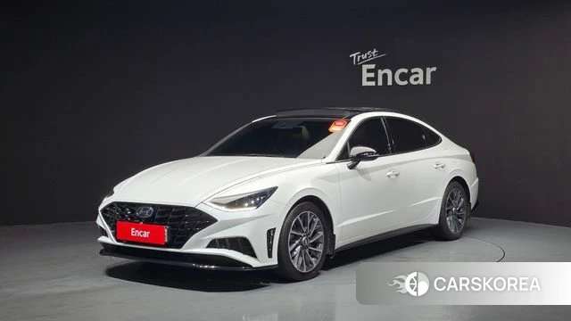 Hyundai Sonata (DN8) 2020 Белый из Кореи
