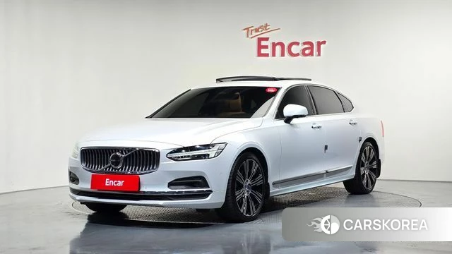 Volvo S90 2023 Белый из Кореи