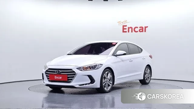 Hyundai Avante AD 2018 Белый из Кореи