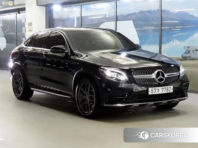 Mercedes-Benz GLC-Class X253 2018 Черный из Кореи