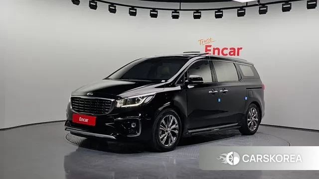 Kia The New Carnival 2018 Черный из Кореи