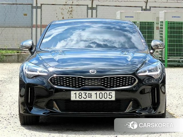 Kia Stinger 2018 Черный из Кореи