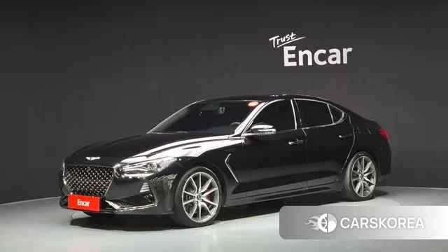 Genesis G70 2019 Черный из Кореи